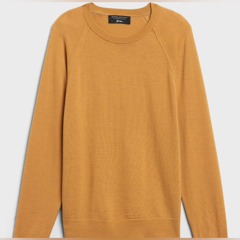 Banana‎ Republic Italian Merino Waffle-Knit Sweater